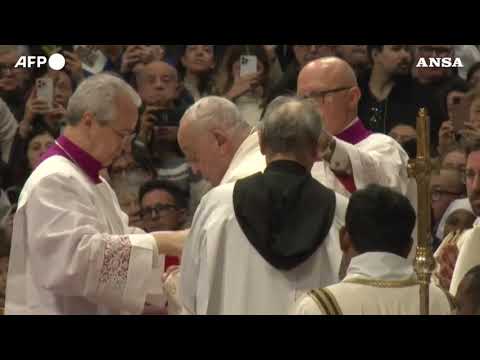 Il Papa celebra la Messa dell’Epifania a San Pietro