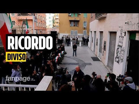 Acca Larentia, cerimonie divise tra Comune e Regione dopo la rimozione della targa abusiva