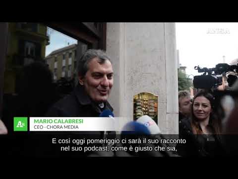 Mario Calabresi: “Cecilia Sala non ha dormito per l’emozione, ora registriamo il suo pocast”