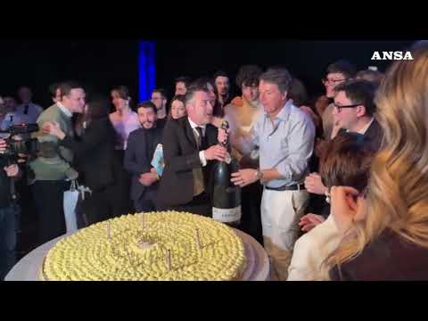 Firenze, Renzi festeggia i suoi 50 anni durante l’evento Next