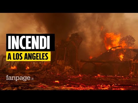 Incendi a Los Angeles, i residenti italiani: “Quartieri rasi al suolo, sembrava una zona di guerra”