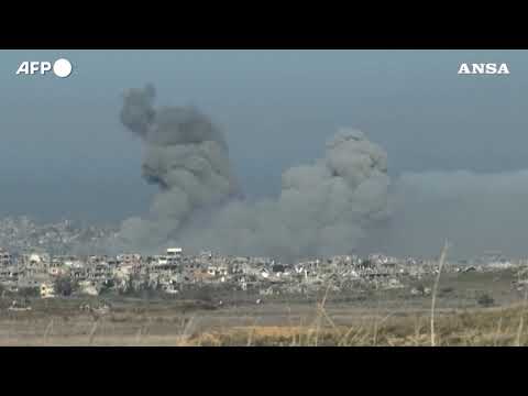 Gaza, il nord della Striscia bombardato dagli elicotteri israeliani