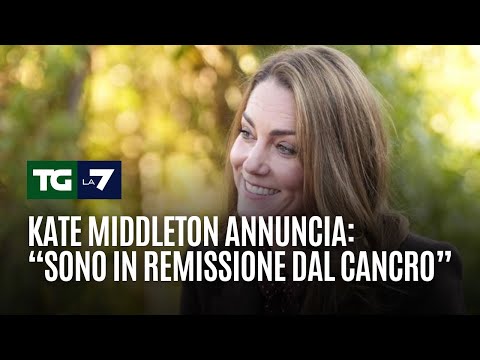 Kate Middleton annuncia: “Il mio cancro è in remissione”