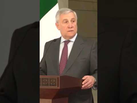 Tajani: «Vogliamo rilanciare la cooperazione economica tra Italia e Siria» #shorts #news