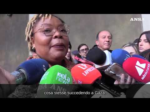 Premio Nobel Gbowee: “A Gaza genocidio, speriamo l’accordo duri”