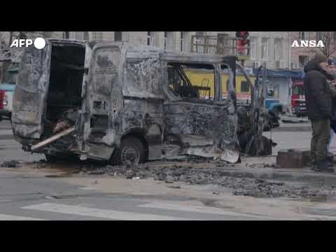 Ucraina, abbattuti missili balistici russi ma cadono su Kiev: vittime