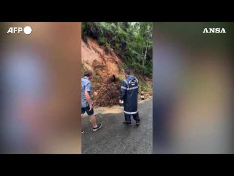 Maltempo in Brasile, forti disagi nello Stato meridionale di S. Catarina