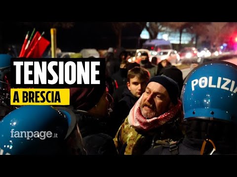 Brescia, tensione tra polizia ed estrema destra alla fine del doppio presidio