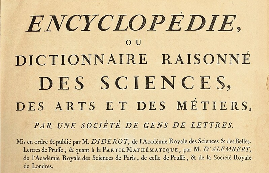 L’Enciclopedia di Diderot e d’Alembert