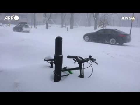 Maltempo: Canada, una tempesta di neve colpisce l’est del Paese