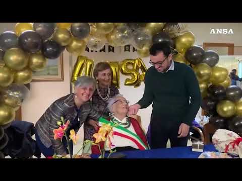 Luisa Mercalli spegne 110 candeline: e’ lei la piu’ anziana della Sardegna