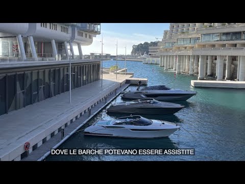 A Montecarlo nel tunnel scavato nella roccia per i motoscafi Riva