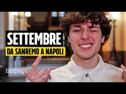 Settembre torna a Napoli da vincitore: “Sogno di tornare all’Ariston”