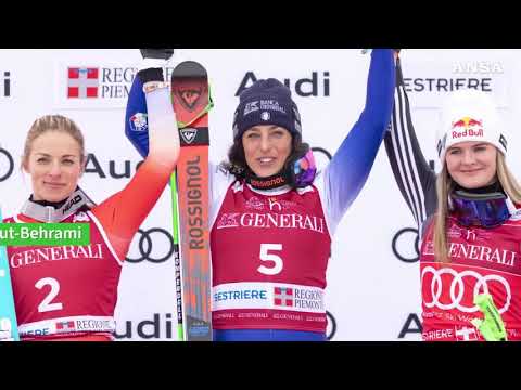 Brignone vince a Sestriere e supera Tomba