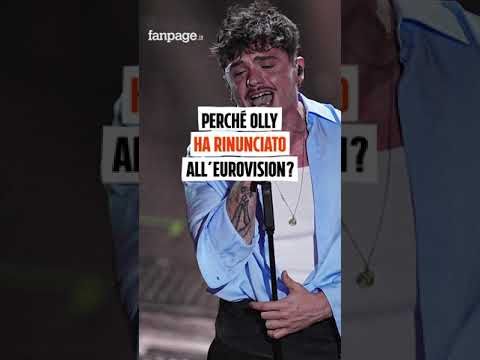 Lucio Corsi all’Eurovision 2025, le parole dopo la rinuncia di Olly