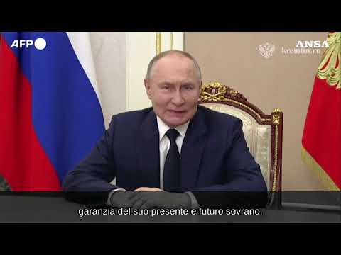 Putin, “i soldati russi difendono il futuro della Russia”