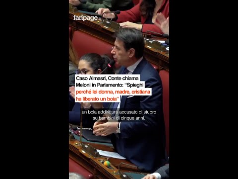 Caso Almasri, Conte chiama Meloni in Parlamento: “Spieghi perché lei donna, madre, cristiana ha libe