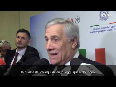Emirati, Tajani: “Firmeremo dei memorandum sulla base del piano Mattei”