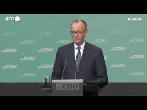 Germania, Merz: “Faremo la Grosse Koalition”