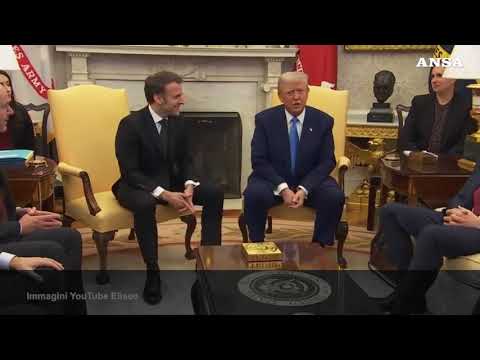 L’aneddoto di Trump: “Alla Torre Eiffel Macron parlava francese e non capivo niente”