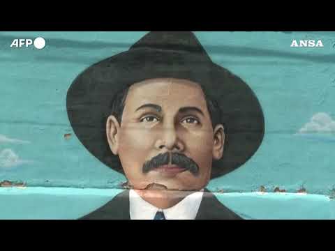 A Caracas un murale dedicato al primo santo del Venezuela