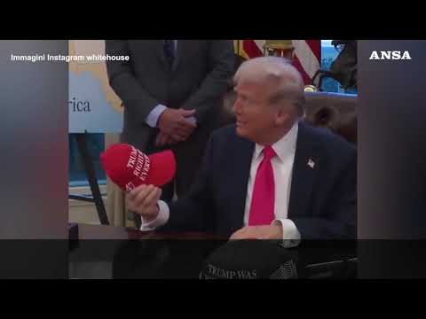 “Trump aveva ragione su tutto”, i nuovi cappelli del presidente americano