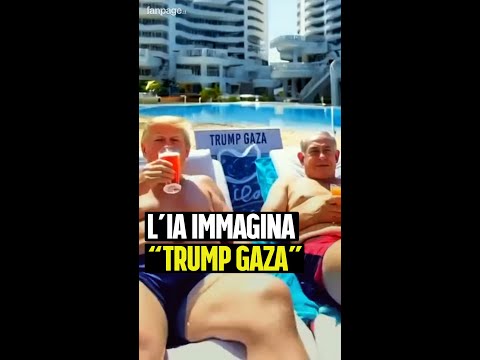 L’IA immagina in video il futuro di Gaza con alberghi di lusso: è disturbante e piace a Trump