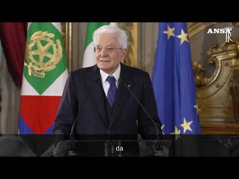 Mattarella: “E’ paradossale ma la solitudine e’ un pericolo alto”