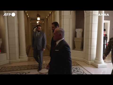 Siria, al-Sharaa ad Amman incontra il re giordano Abdullah II