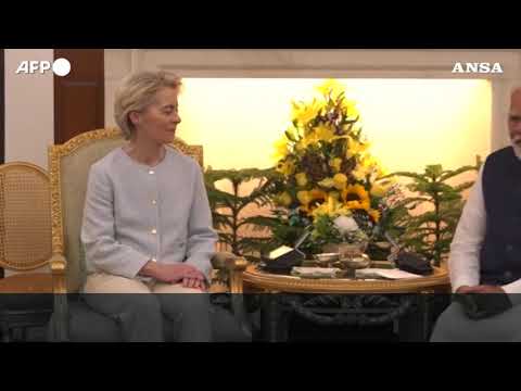 Von der Leyen: “Lavoriamo a partnership su difesa e sicurezza”