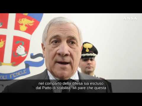 Difesa, Tajani: “Necessario raggiungere almeno il 2% del Pil”