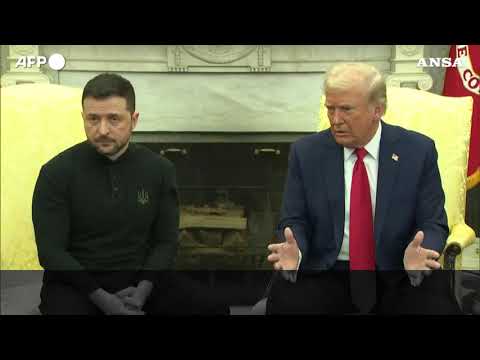 Trump a Zelensky: “O fai un accordo o noi siamo fuori”