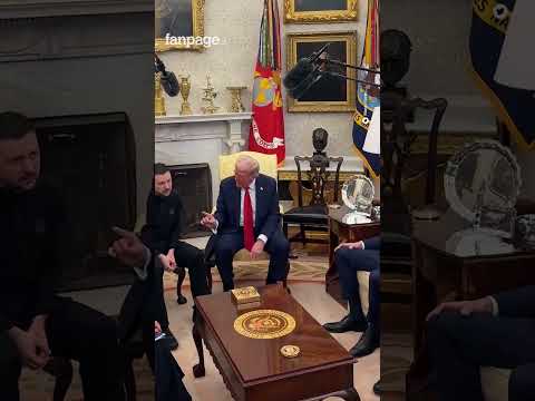 Trump litiga con Zelensky in diretta tv: “Dovresti ringraziarci e basta, abbiamo rischiato la guerra