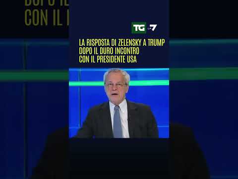 La risposta di Zelensky a Trump dopo il duro incontro con il Presidente USA