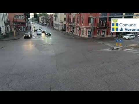 Verona, l’incrocio degli incidenti in fotocopia: il video dei 10 episodi