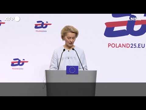 Von der Leyen: “L’Europa ha bisogno di un salto di qualita’ nella Difesa”