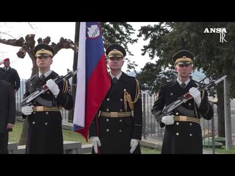 Mattarella arriva a Villa Vipolze in Slovenia per Go!2025