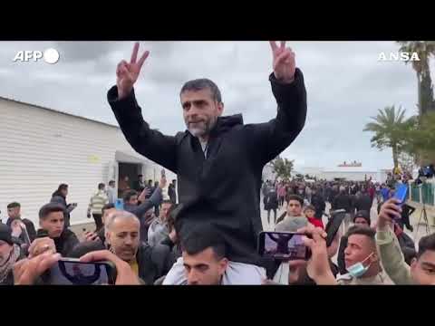 A Gaza e Ramallah i palestinesi liberati da Israele