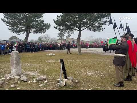 Giorno del Ricordo, la cerimonia alla foiba di Basovizza