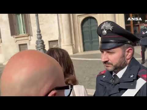 Santanche’ a Montecitorio per seguire interventi mozione sfiducia