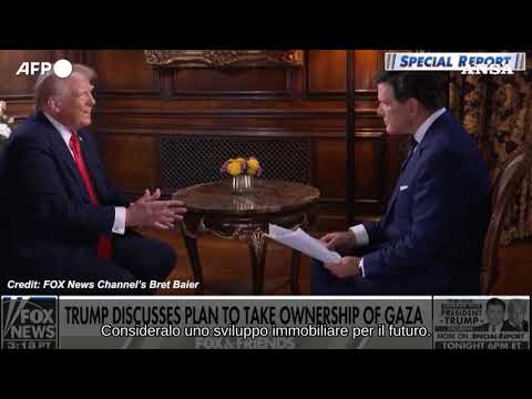 Trump:”In piano Gaza nessun diritto ai palestinesi di tornare”