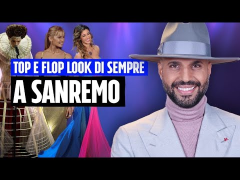 La classifica di Jonathan Kashanian dei look migliori e peggiori nella storia di Sanremo
