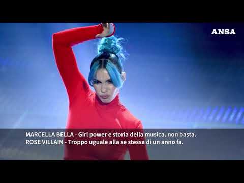 Le pagelle della prima serata di Sanremo 2025