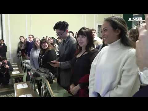 Mattarella a Perugia per i cento anni dell’Universita’ per stranieri