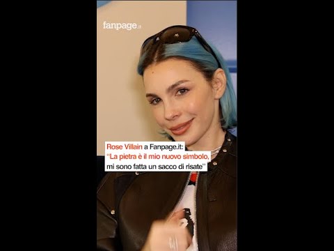 Rose Villain a Fanpage.it: “La pietra è il mio nuovo simbolo, mi sono fatta un sacco di risate”