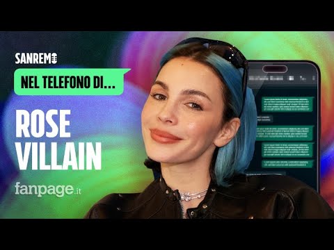 Nel telefono di Rose Villain: “Adoro i meme, dopo Sanremo la pietra è il mio nuovo simbolo”