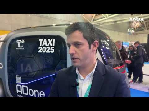A&T, a Torino il futuro viaggia su un taxi senza conducente