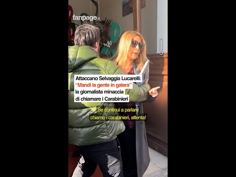 Attaccano Selvaggia Lucarelli: “Mandi la gente in galera”, la giornalista: “Chiamo i carabinieri”