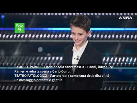Le pagelle della terza serata di Sanremo