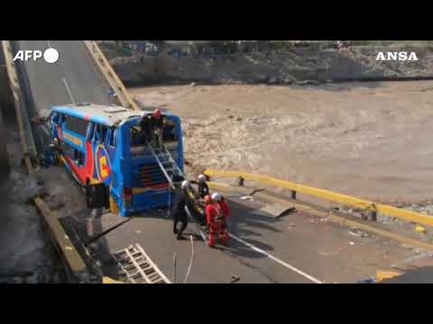 Peru’, almeno due morti e 40 feriti per il crollo di un ponte